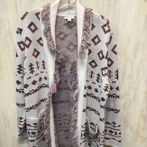 Tribal Jeans Aztec Sweater Cardigan